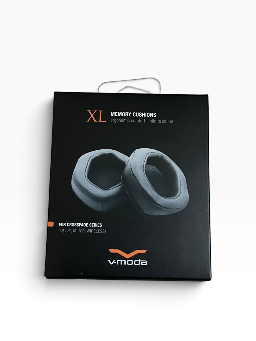 New V-Moda XL Cushions for Over-Ear Headphones – Grey For Crossfade Series